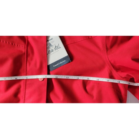 Barbour/ Orvis - Waterproof Hooded Parka | Red | NWT | 4 | Insulated - Picture 4 of 16